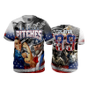 POP SLOW FD ProTek Mens Full Button Down - CL AMERICA-PITCHES