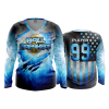 POP SLOW FD Womens V-Neck Longsleeve BALL-BREAKERS