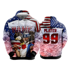 POP SLOW FD Hoody BAMF-WHITE-2021