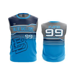 POP SLOW FD Sport Sleeveless MENS BLUE-BALLERS
