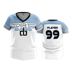 POP SLOW FD Womens V-Neck DIRTBAGS-2021