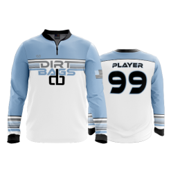 POP SLOW FD Quarter Zip Batting Jacket LS DIRTBAGS-2021
