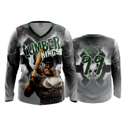 2998 FD Womens V-Neck Longsleeve LUMBER-KINGS
