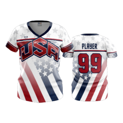 POP SLOW FD Womens V-Neck MOJO-USA