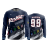POP SLOW FD Long Sleeve MENS ROUGE-RESPONDERS