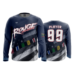 POP SLOW FD Long Sleeve MENS ROUGE-RESPONDERS