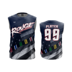 POP SLOW FD Sport Sleeveless MENS ROUGE-RESPONDERS