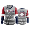 POP SLOW FD Womens V-Neck Longsleeve SWING-IT