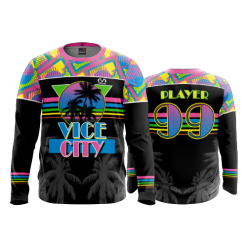 POP SLOW FD Long Sleeve MENS VICE-CITY