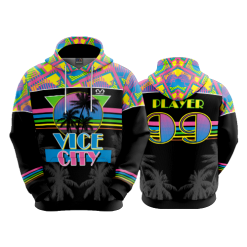 POP SLOW FD Hoody VICE-CITY