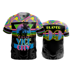 POP SLOW FD ProTek Mens Full Button Down - CL VICE-CITY