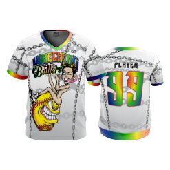3021 FD Sport V-Neck MENS WRECKING-BALLERS
