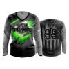 3030 FD Womens V-Neck Longsleeve BALL-BREAKERS-2