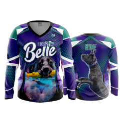 3059 FD Womens V-Neck Longsleeve BEASTLY-BELLE