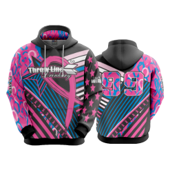 2386 FD Hoody THROWLINE-DRINKERY-PINK-BLUE-RIBBON