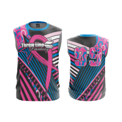 2386 FD Sport Sleeveless MENS THROWLINE-DRINKERY-PINK-BLUE-RIBBON