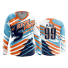 464 FD Womens V-Neck Longsleeve BRITE-SPOT-FLO-FLO INK + $5