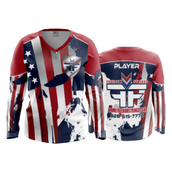 3084 FD Womens V-Neck Longsleeve FREEDOM-STRINGS