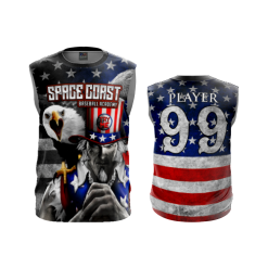 3061 FD Sport Sleeveless MENS SPACE-COAST-BASEBALL-ACADEMY-BADASS