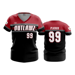 3056 FD Womens V-Neck OUTLAWS-2