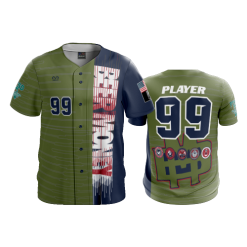 1592 FD ProTek Mens Full Button Down - CL BEER-MONEY-USA