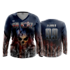 3060 FD Womens V-Neck Longsleeve GA-BOYZ-1