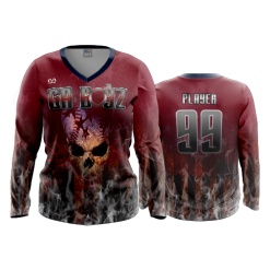3060 FD Womens V-Neck Longsleeve GA-BOYZ-2