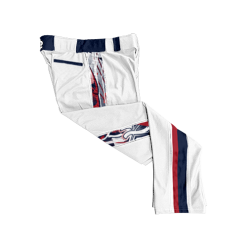 2950 CL WHITE CUSTOM BRAID MENS PANT UNITED-FORCES