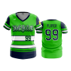 1986 FD Womens V-Neck DGP&E-NAVY-LIME
