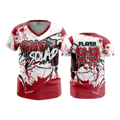 3065 FD Womens V-Neck CHOP-SQUAD