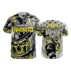2390 FD ProTek Mens Full Button Down - CL DC-MURDER-HORNETS-2
