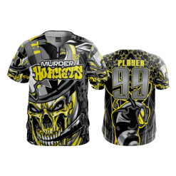2390 FD ProTek Mens Full Button Down - CL DC-MURDER-HORNETS