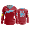 3080 FD Womens V-Neck Longsleeve ALCOBALLICS-2