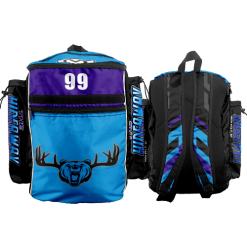 464 Mojo Diamond Backpack THE-HIDEAWAY-FLO-PURP-FLO INK + $5