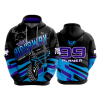 464 FD Hoody THE-HIDEAWAY-FLO-PURP-FLO INK + $5