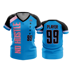 1773 FD Womens V-Neck NO-HUSTLE-2