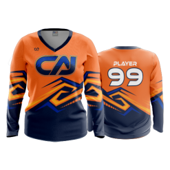 3075 FD Womens V-Neck Longsleeve CAJ-TECHNOLOGY-1