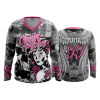 3081 FD Womens V-Neck Longsleeve CHASIN-PITCHES