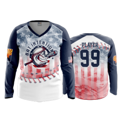 2950 FD Womens V-Neck Longsleeve BAT-INTENTIONS