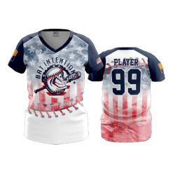 2950 FD Womens V-Neck BAT-INTENTIONS