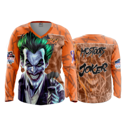 3068 FD Womens V-Neck Longsleeve MCSTOOTS-DARTS-ORANGE