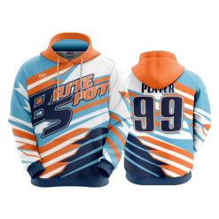 POP SLOW FD Hoody BRITE-SPOT