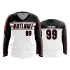 POP SLOW FD Womens V-Neck Longsleeve OUTLAWS