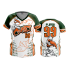 3083 FD Womens V-Neck POP-SLO-CANES