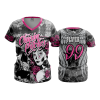3082 FD Womens V-Neck POP-SLO-CHASIN-PITCHES