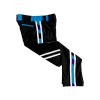 3074 CL BLACK CUSTOM BRAID MENS PANT POP-SLO-HIDEAWAY