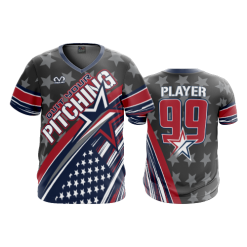 POP SLO FD Sport V-Neck MENS QUIT-YOUR-PITCHING