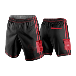 POP SLOW LIGHTWEIGHT MICROFIBER 160gsm SHORT REDS