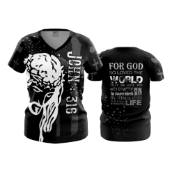 3103 FD Womens V-Neck DRAY-DAY-JESUS