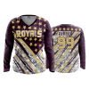 3094 FD Womens V-Neck Longsleeve TRIPLE-CROWN-ROYALS